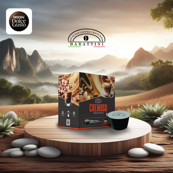 Barattini Coffee Cremoso Dolce Gusto System Compatible 30cps