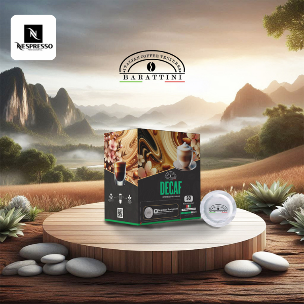 Barattini Coffee Decaf Nespresso Original System Compatible 30cps