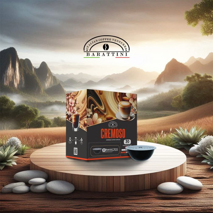 Barattini Coffee Cremoso Nespresso Vertuo System Compatible 30cps