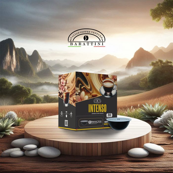 Barattini Coffee Intenso Nespresso Vertuo System Compatible 30cps